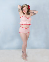 
              Ruthie bikini in Petal Pink
            