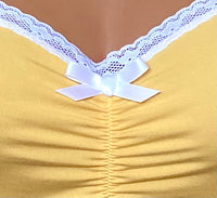 
              Sunny longline bralette in Sunflower
            