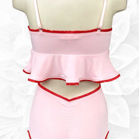 Ruthie bralette in Petal Pink