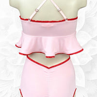 Ruthie bralette in Petal Pink