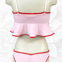 Ruthie bralette in Petal Pink