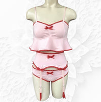 
              Ruthie Chemise in Petal Pink
            