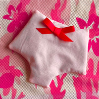 Ruthie lavender sachet in Petal Pink