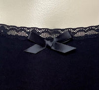 
              2 pk Everyday Undies (high waist - lace) in Noir
            