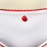 Ladybug bikini in Snow