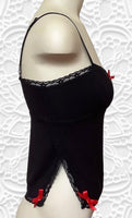 
              Rizzo camisole in noir
            