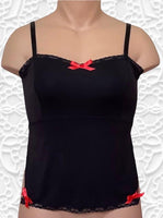 
              Rizzo camisole in noir
            