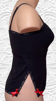 
              Rizzo camisole in noir
            