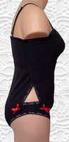 
              Rizzo camisole in noir
            