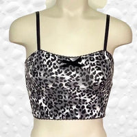 
              Jayne longline bralette in leopard
            