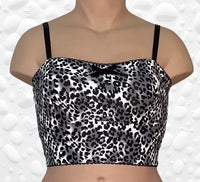 
              Jayne longline bralette in leopard
            
