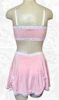 
              Drew ruched skirt/slip in Petal Pink
            