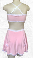 
              Drew ruched skirt/slip in Petal Pink
            