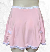 
              Drew ruched skirt/slip in Petal Pink
            