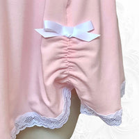 
              Drew ruched skirt/slip in Petal Pink
            