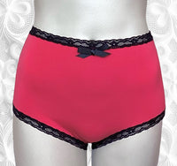 
              Everyday Undies (high waist - lace) in Candy Kiss
            