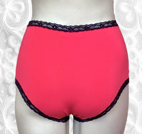 
              Everyday Undies (high waist - lace) in Candy Kiss
            