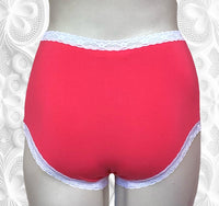 
              2 pk Everyday Undies (high waist - lace) in Candy Kiss
            