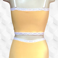 Sunny longline bralette in Sunflower