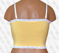 
              Sunny longline bralette in Sunflower
            