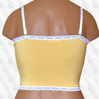 Sunny longline bralette in Sunflower