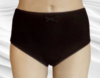 
              2 pk Everyday Undies (high waist) in Noir
            