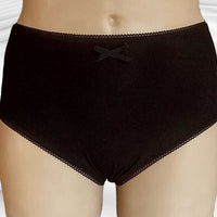 2 pk Everyday Undies (high waist) in Noir