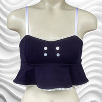 Greta 2.0 bralette in Navy