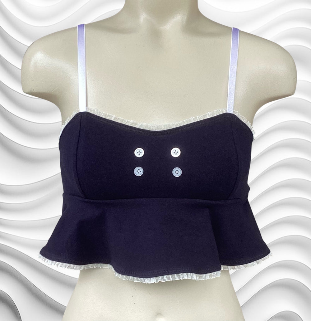Greta 2.0 bralette in Navy