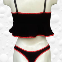 Hailey thong in Noir