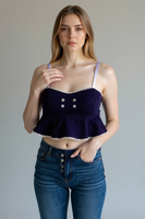 
              Greta 2.0 bralette in Navy
            