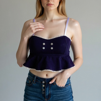 Greta 2.0 bralette in Navy