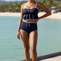 Greta 2.0 bralette in Navy