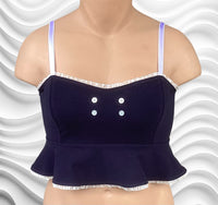
              Greta 2.0 bralette in Navy
            