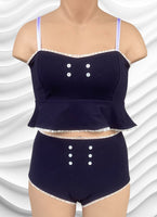 
              Greta 2.0 bralette in Navy
            