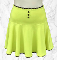 
              Zouzou skirt in Chartreuse
            