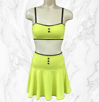 
              Zouzou skirt in Chartreuse
            