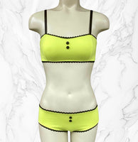 
              Zouzou bralette in Chartreuse
            