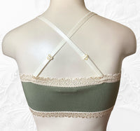 
              Chloe bralette in Sage
            