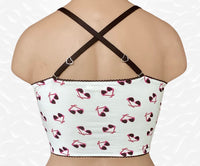 
              Wanda longline bralette in Sassy Sunglasses
            