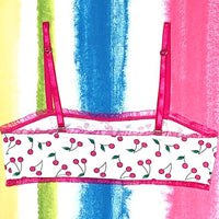 Sweetie bralette in Cherry Delight
