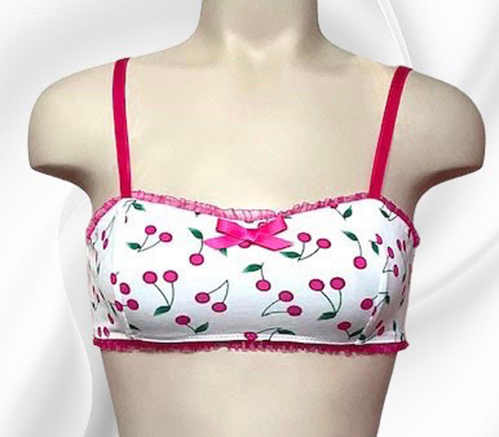 Sweetie bralette in Cherry Delight