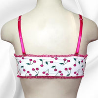 Sweetie bralette in Cherry Delight