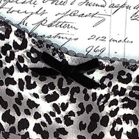 Jayne longline bralette in leopard