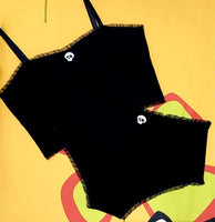 
              Maila Longline bralette in Noir
            