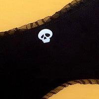 Maila garter belt in Noir