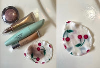 
              Makeup Remover Pads in Cherry Delight bamboo
            