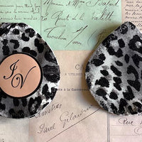 Makeup Remover Pads in leopard bamboo