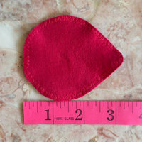 Makeup Remover Pads in red