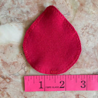 Makeup Remover Pads in red